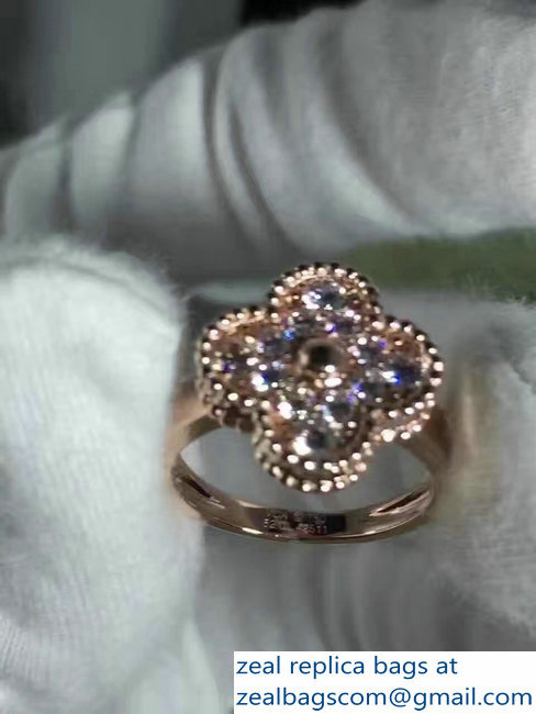 Van Cleef  &  Arpels Vintage Alhambra ring